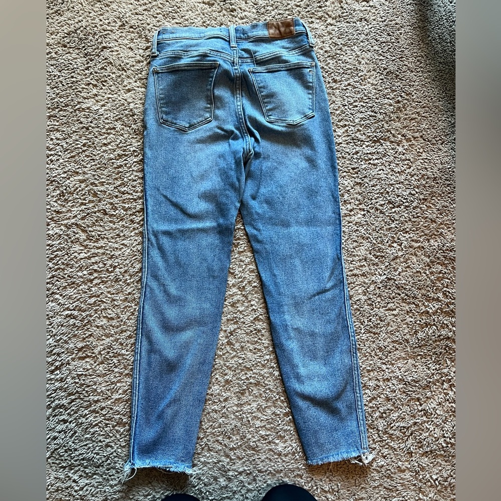 Madewell 10 inch high rise skinny jeans. Size 29 and 30.
